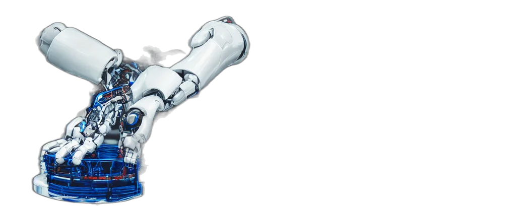 robot, weapon, bottle, 3d render, concept art, close, robotic, arm transparent PNG cut-out