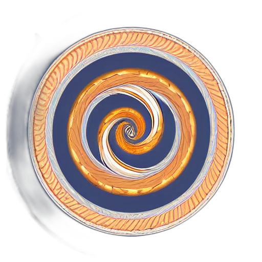 jewelry, food, mathematically, generated, pattern, spiral, theodorus transparent PNG cut-out