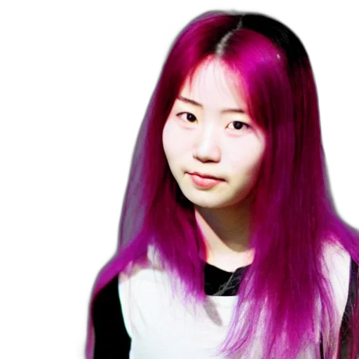 hair, photorealistic, vaporwave, 3d render, cyberpunk, pastel, colorful, neon transparent PNG cut-out
