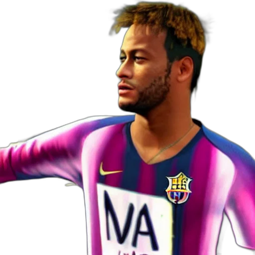 jacket, photorealistic, cartoon, pixel art, concept art, neymar, gta transparent PNG cut-out