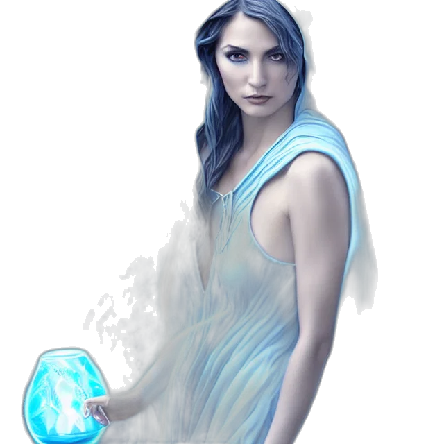 dress, jewelry, creature, fantasy art transparent PNG cut-out