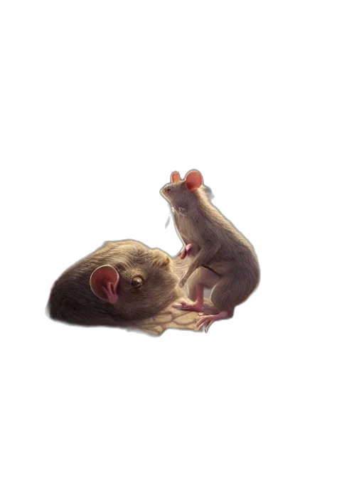 animal, food, creature, hat, 3d render, concept art, photorealistic, oil painting transparent PNG cut-out