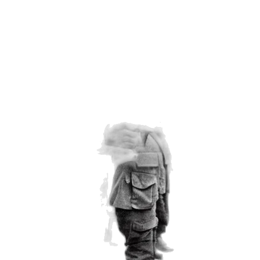 jacket, hat, creature, shoes transparent PNG cut-out