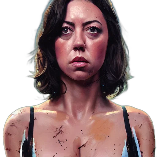 face, dress, photorealistic, concept art transparent PNG cut-out