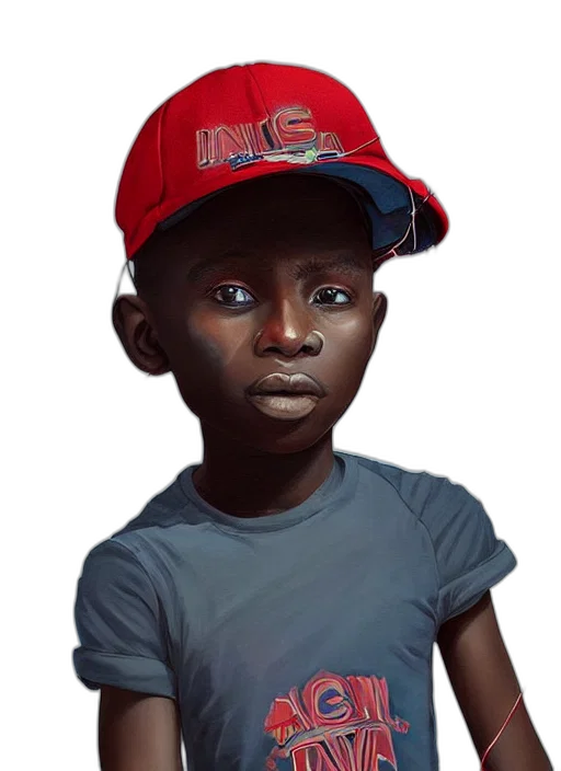 face, hat, mask, animal, photorealistic, oil painting, concept art, cartoon transparent PNG cut-out