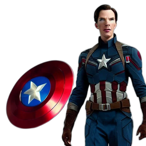 concept art, comic book art, 3d render, benedict transparent PNG cut-out