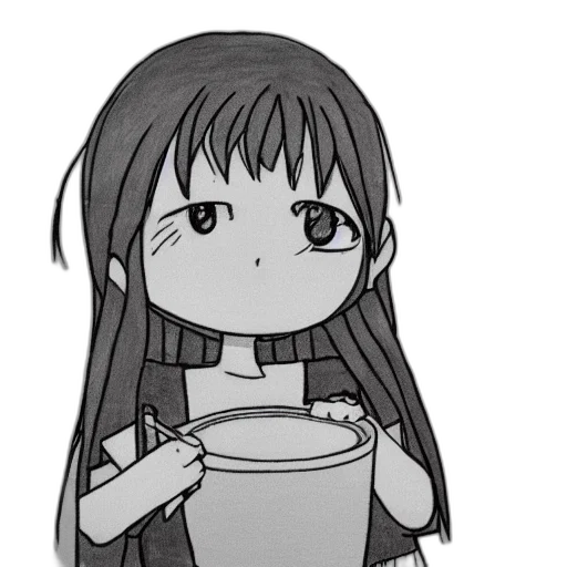 food, face, anime, cartoon transparent PNG cut-out
