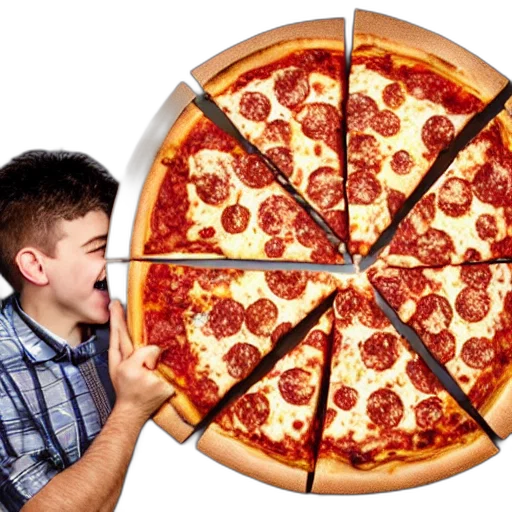food, weapon, face, umbrella, 3d render, photorealistic, fire, happy transparent PNG cut-out