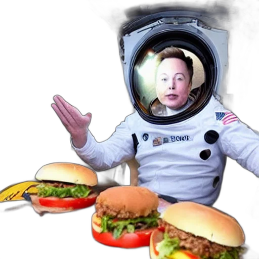 robot, food, creature, animal, concept art, outer space, elon, musk transparent PNG cut-out