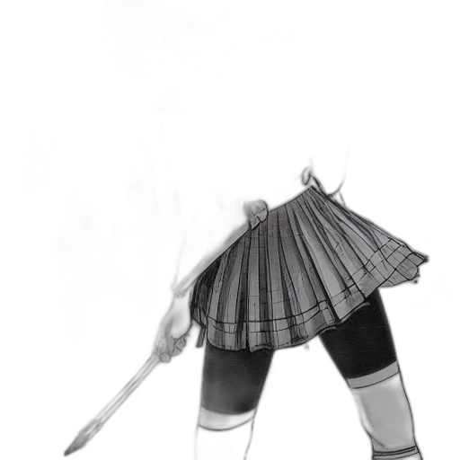 dress, staff, robot, umbrella transparent PNG cut-out