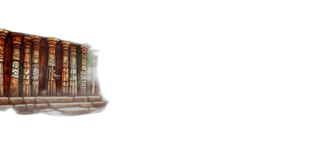 furniture, building, bottle, staff, pixel art, 3d render, concept art, photorealistic transparent PNG cut-out