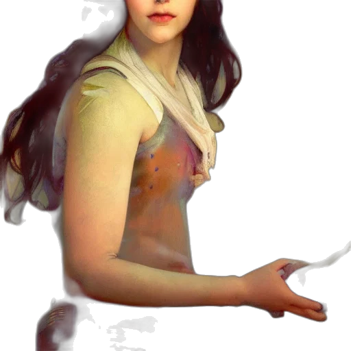 staff, dragon, dress, face transparent PNG cut-out