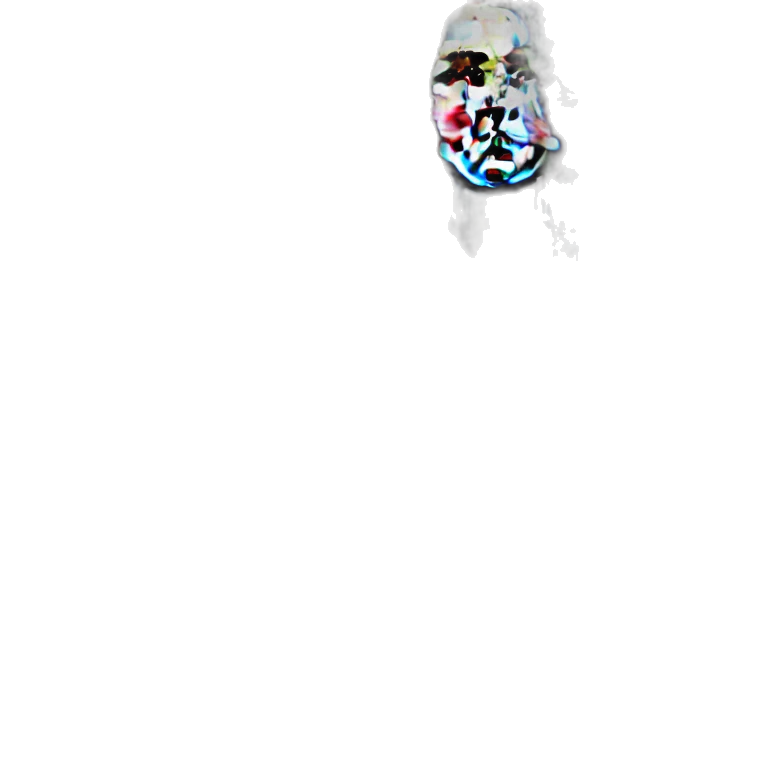 mask, robot, staff, creature, pixel art, concept art, 3d render, cartoon transparent PNG cut-out