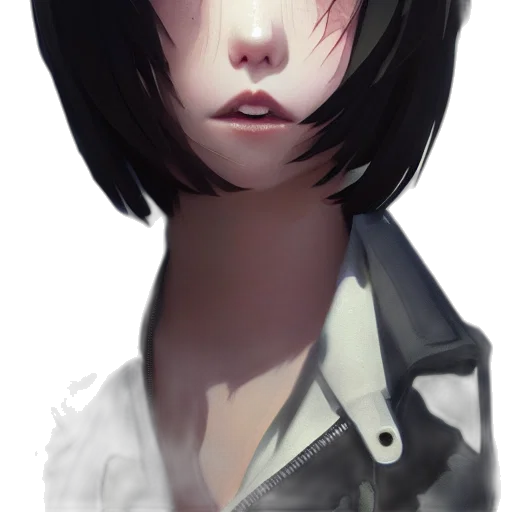 face, jacket, mask, robot transparent PNG cut-out