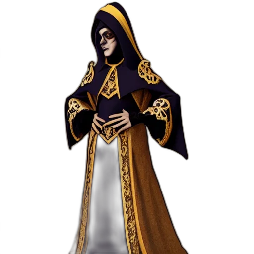 staff, dress, concept art, fantasy art transparent PNG cut-out