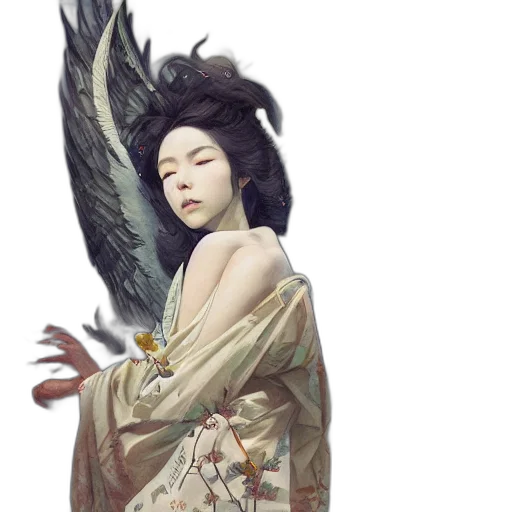 dragon, creature, fantasy art, concept art, photorealistic, oil painting, pastel, dark transparent PNG cut-out