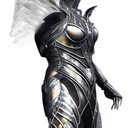 dress, dragon, sword, weapon, concept art, fantasy art, 3d render, comic book art transparent PNG cut-out
