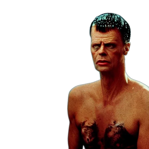 face, photorealistic, outer space, beavis transparent PNG cut-out