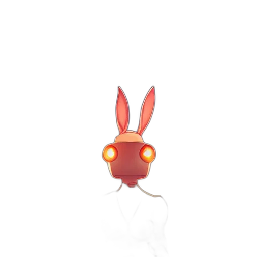 creature, animal, mask, robot, 3d render, pixel art, concept art, fantasy art transparent PNG cut-out
