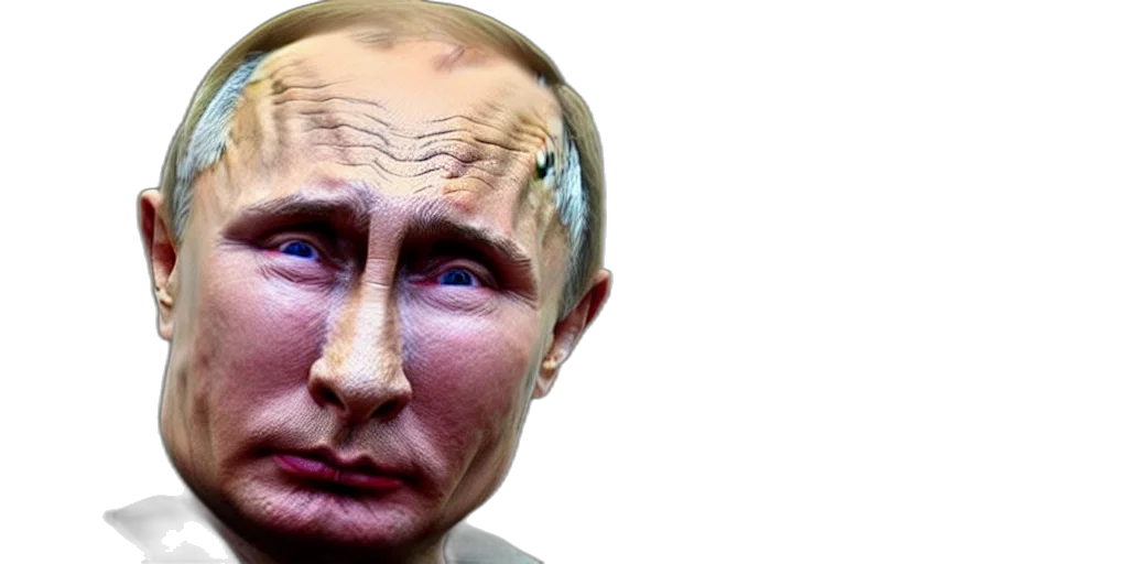 mask, face, photorealistic, cyberpunk, concept art, putin, crying, because transparent PNG cut-out