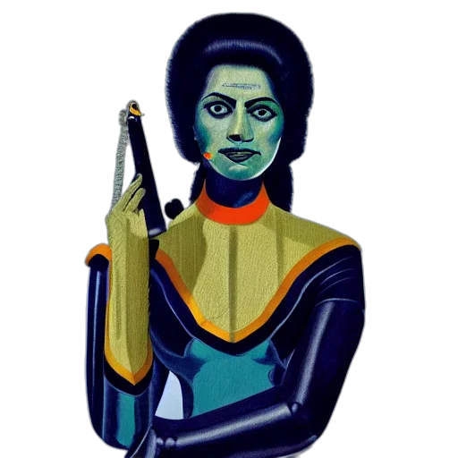 staff, robot, jacket, weapon transparent PNG cut-out