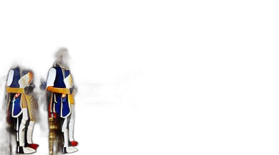 staff, robot, crown, jacket, concept art, 3d render, cartoon, pixel art transparent PNG cut-out