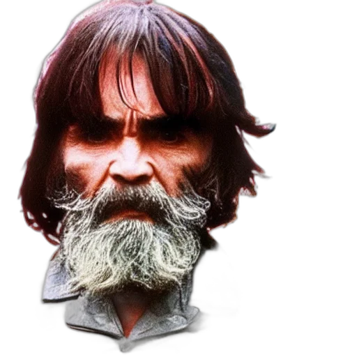 face, mask, hair, photorealistic transparent PNG cut-out