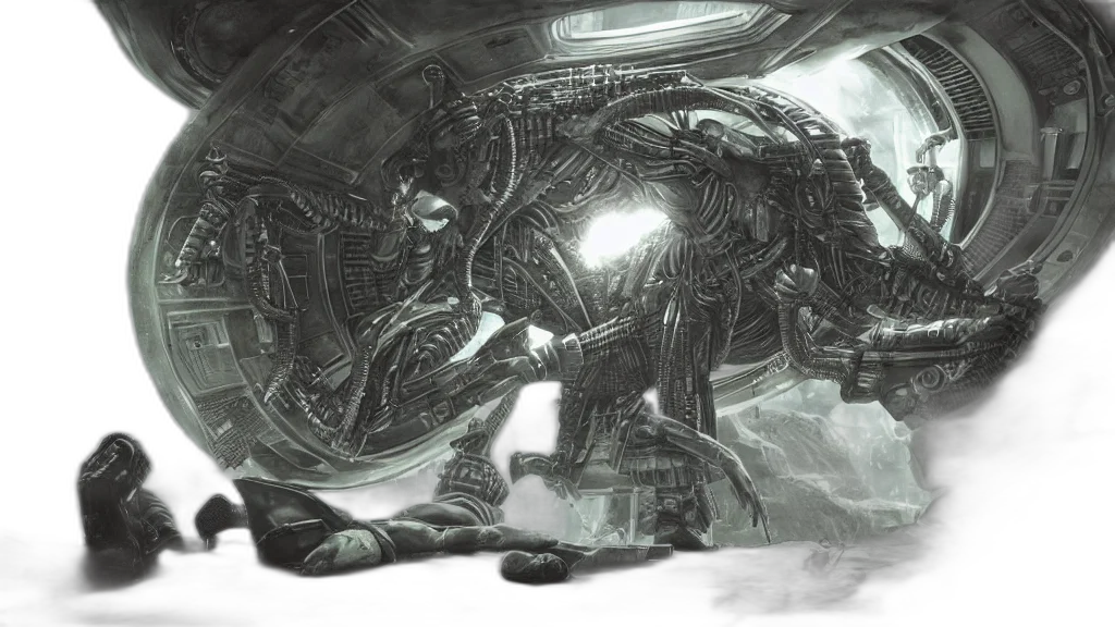 robot, creature, animal, concept art transparent PNG cut-out
