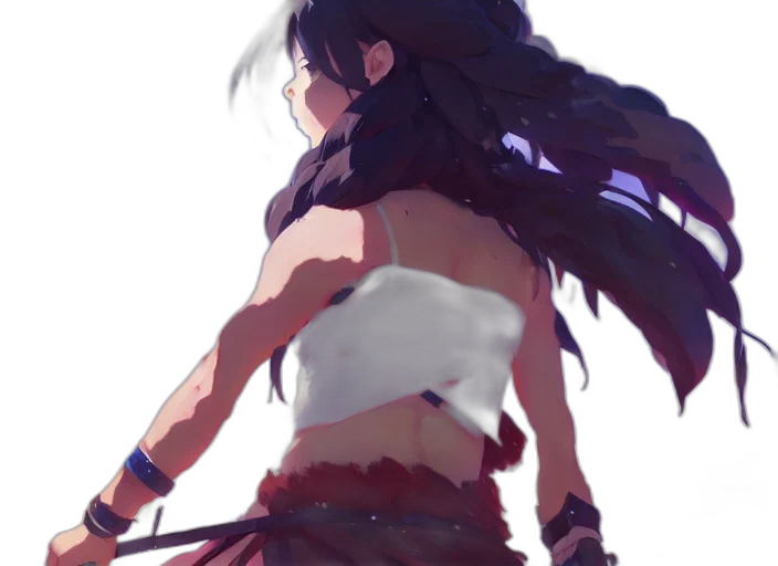 sword, weapon, dress, staff transparent PNG cut-out