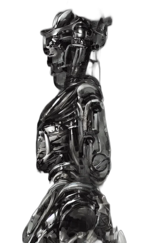 robot, mask, face, staff transparent PNG cut-out