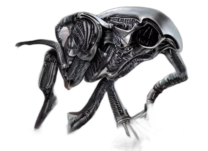 creature, robot, animal, dragon transparent PNG cut-out