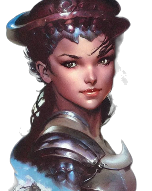face, crown, hat, staff, fantasy art, concept art, comic book art, photorealistic transparent PNG cut-out