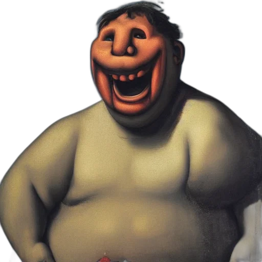 creature, food, face, robot transparent PNG cut-out