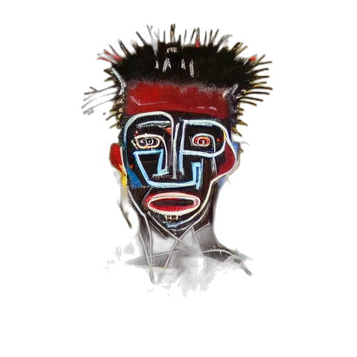mask, face, hair, creature transparent PNG cut-out