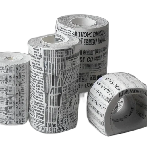 3d render, new, york, city, modelled, toilet, paper, rolls transparent PNG cut-out