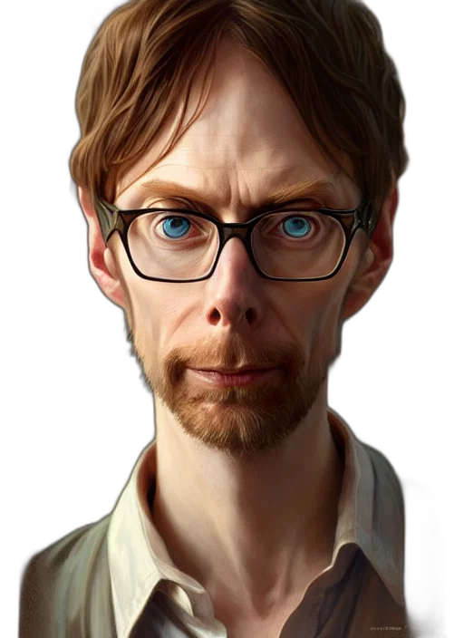 face, staff, photorealistic, concept art transparent PNG cut-out
