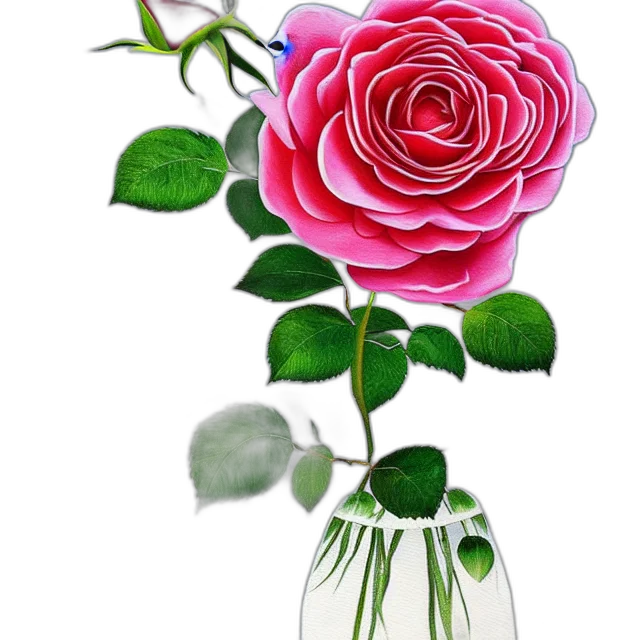 flower, crown, staff, jewelry, photorealistic, 3d render, pencil sketch, oil painting transparent PNG cut-out