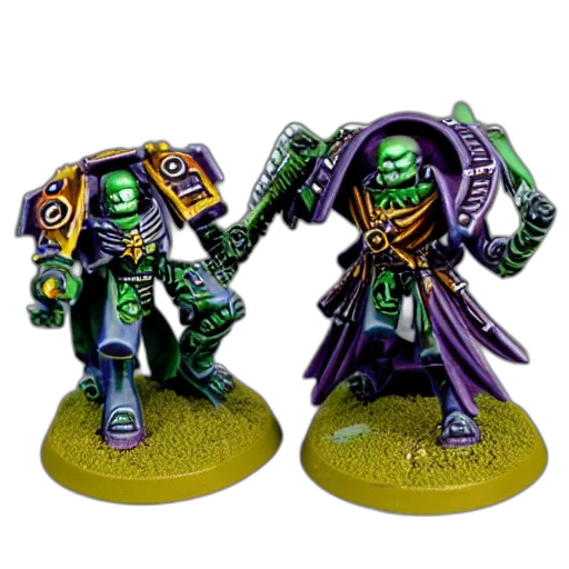 concept art, vibrant, warhammer, warrior transparent PNG cut-out