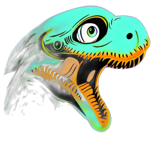 creature, dragon, animal, mask, 3d render, concept art, photorealistic, fantasy art transparent PNG cut-out