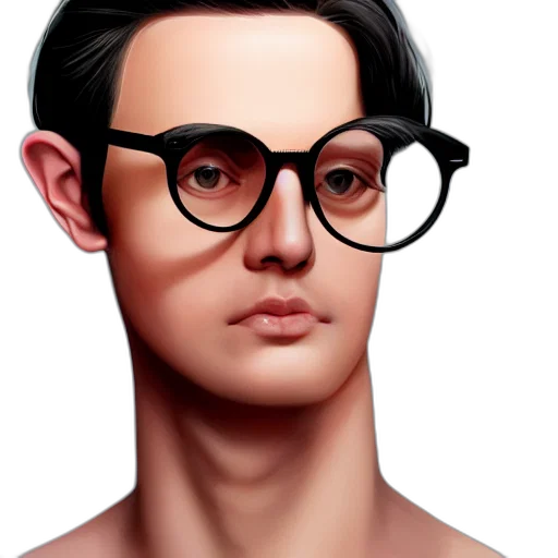 face, mask, photorealistic, cartoon transparent PNG cut-out