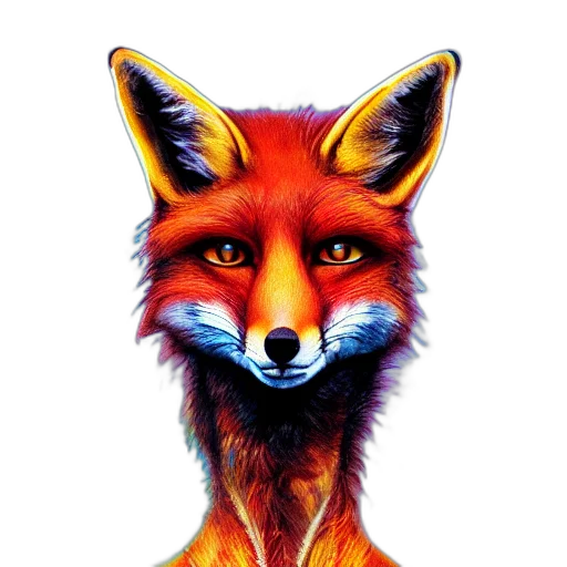 animal, mask, face, creature, watercolor, fantasy art, photorealistic, concept art transparent PNG cut-out