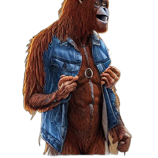 animal, jacket, creature, hair transparent PNG cut-out