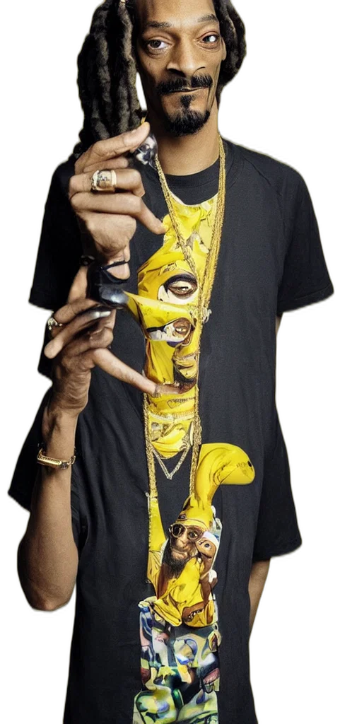 dress, jewelry, snoop, dog, banana transparent PNG cut-out