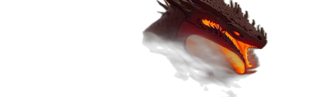 dragon, mask, crown, face transparent PNG cut-out