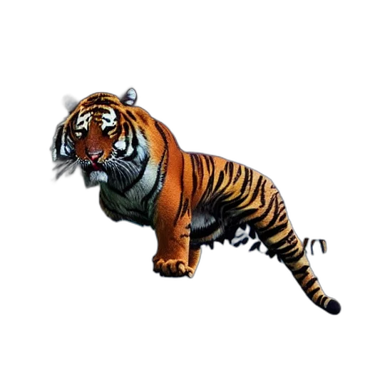 animal, creature, staff, 3d render transparent PNG cut-out