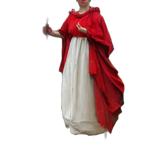 dress, staff, sword, crown transparent PNG cut-out