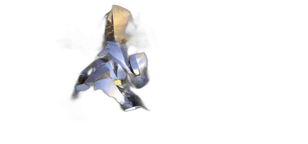 sword, weapon, robot, dragon, 3d render, concept art, fantasy art, vaporwave transparent PNG cut-out