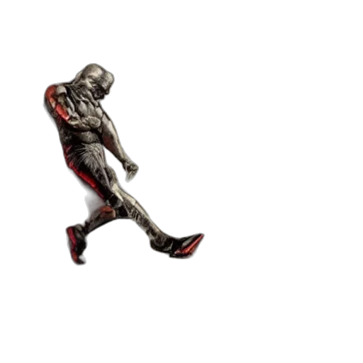 robot, weapon, shoes, 3d render, concept art, pixel art, brutalitst, artwork transparent PNG cut-out