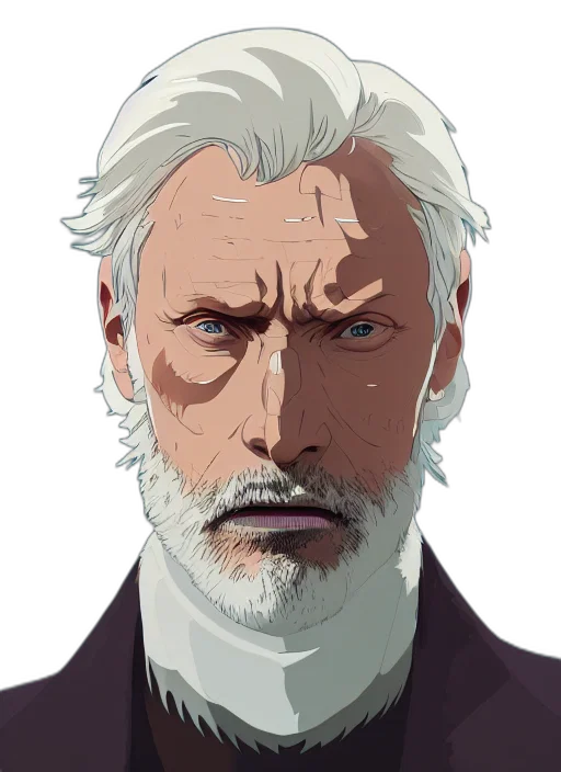 face, mask, anime, concept art transparent PNG cut-out