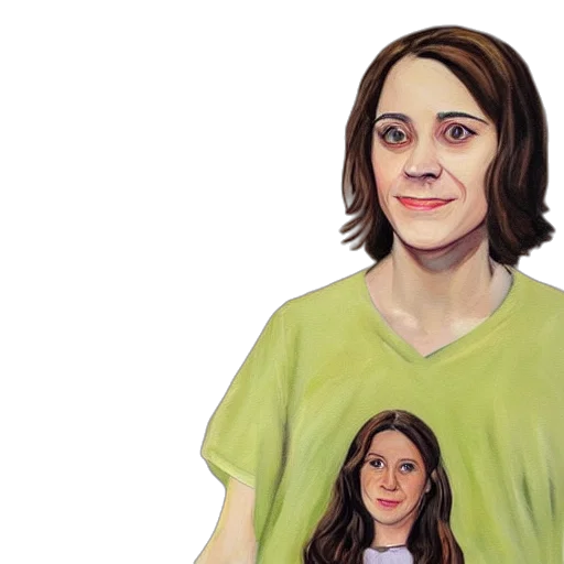 face, photorealistic, oil painting, concept art transparent PNG cut-out